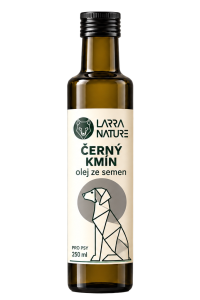 Olej z černého kmínu pro psy 250 ml