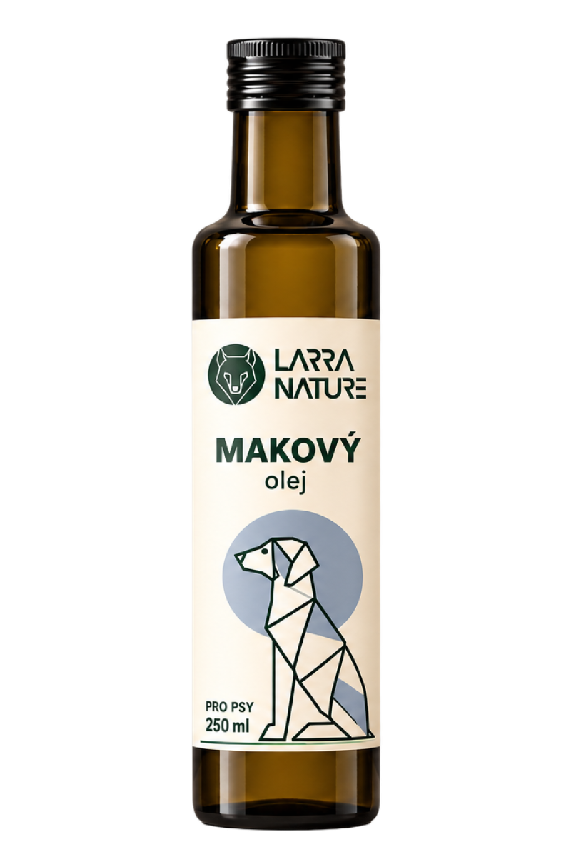 Makový olej pro psy 250 ml
